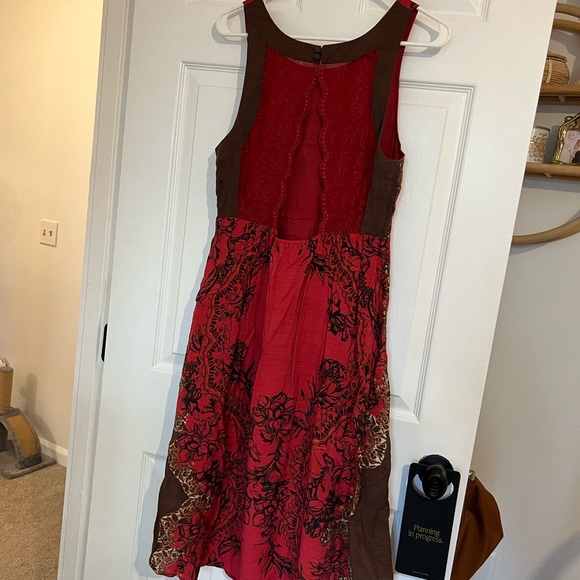 Free People Hi-Low Backless Midi Dress - Picture 6 of 6